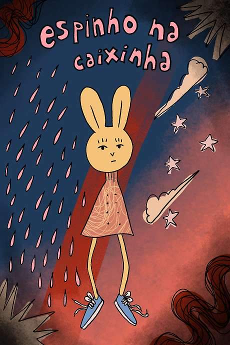    cafezinho the rabbit sees a tapeworm then follows its sound to the beach.  